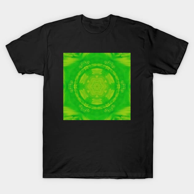 Green EnergyC T-Shirt by Unique Black White Colorful Abstract Art